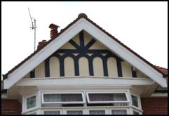 mock tudor gable end