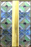 Victorian Geometric stained glass