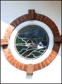 Traditional twenties stained glass